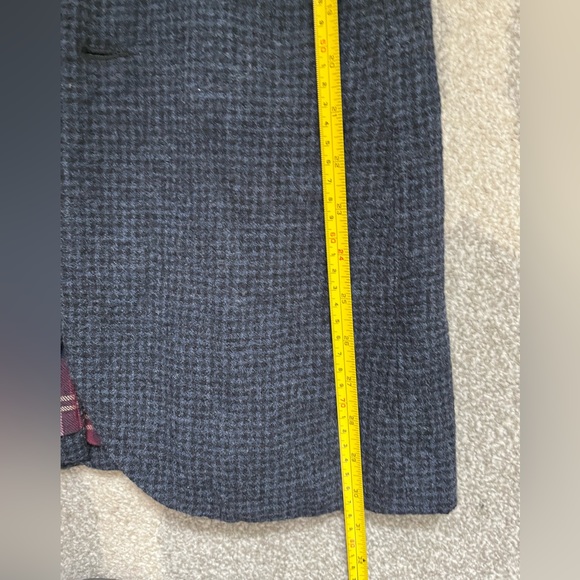 FREE PEOPLE small checkered wool jacket size 4 EUC - Picture 12 of 12